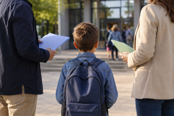 Cambiar de colegio sin el acuerdo del otro progenitor